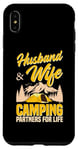 Coque pour iPhone XS Max Mari et femme Camping Partners For Life Sweet Funny Camp