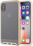 Tech21 Evo Elite Case Back Cover for iPhone X XS Gold T21-5910
