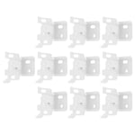 10PCS Roman Blinds Fixing Brackets with Swivel Design for Top or Face Fixing