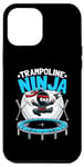 Coque pour iPhone 12 Pro Max Trampoline Ninja Bounce Trampolinist Jump Trampolining