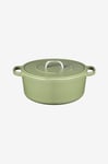 Sola - Gjutjärnsgryta Modern ø 24 cm - Grön