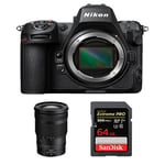 Nikon Z8 Kit Z 24-120mm f4 S + Carte SanDisk 64 Go Extreme PRO SDXC UHS-II
