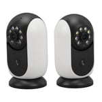 (UK Plug)360° WiFi Camera Panoramic Wireless Remote Monitoring IP CCTV Cam Real