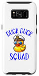 Coque pour Galaxy S8 Duck Duck Squad Tenue de croisière de vacances assortie