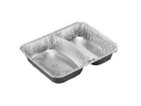 Aluminiumbricka 2-Rum 495/645 Ml 227X178x39 Mm,100 St/Pk