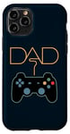 Coque pour iPhone 11 Pro Gamer Dad Manette de jeu vidéo pour la fête des pères