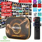 Hk1 Rbox R1 Smart Tv Box Android10.0 4+64/128gb Wifi Set Top 2g+16g Uk