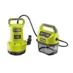 DRÄNKBAR PUMP RYOBI RY18SPA-0 ONE+ 18V UTAN BATTERI