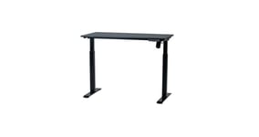 EasyDesk Elite 120x60cm musta sähköpöytä