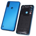 Battery Cover Rear Panel Blue Genuine For Motorola Moto G62 5G Replacement UK