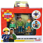 Fireman Sam - Set of 3 Articulated Figures 7.5cm - Atomic Boy, Malcom, Norman Man