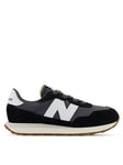 New Balance Childrens 237, Black, Size 13 Younger