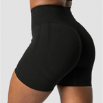 Rush Seamless Shorts, Black