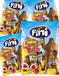 12 Poser med Fini Camel Balls Bubblegum Extra Sour / Ekstra Sur Tyggegummi - Hel Eske 960 gram