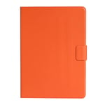 LMFULM® Case for Amazon Kindle Fire HD 10 2015/2017/ 2019 (10.1 Inch) PU Leather Case Protective Shell Holster with Sleep/Wake Stand Case Flip Cover Orange