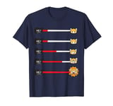 Aggretsuko Guitar Rage Meter T-Shirt T-Shirt
