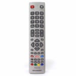 Genuine Sharp Remote Control For LC-49CFG6001E LC49CFG6001E 49" FHD Smart LED TV