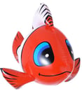 Oppblåsbar Tropisk Fisk 60 cm - Rød