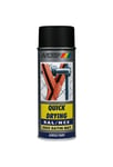 Sprayfärg RAL 9005 Satin Matt Djup Svart 400ml Motip