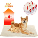 Qiyao - Coussin auto-chauffant pour chat chien,Couverture chauffante Thermique 60x45 cm Sans électricité & batteries