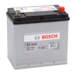 Bosch SLI S3 016 45Ah - Bilbatteri / Startbatteri - Mini - Saab - Hyundai - Renault - Suzuki - Peugeot - Mazda