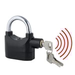 Alarm Lock Aluminium Legering Anti-Stöld Lås - Stort Hänglås Med Alarm