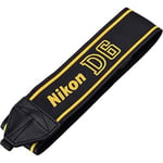 Nikon Neck Strap SLR for slr D6 Logo AN-DC22 Black ANDC22