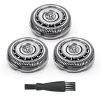 Têtes de rasoir de rechange, pour Philips Norelco série 9000 8000 7000 S9311 S9321 S9721 S7300 S8860, 3 pièc