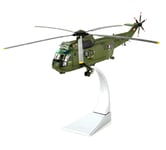 X-Toy Military Fighter Model, 1/72 Scale Sea King HC.Mk 4 Helicopter USAF Alloy Model, Adult Collectibles And Gifts, 9.5Inch X 9.8Inch