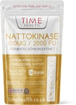 New: Nattokinase - 60 Capsules - 2000 FU / 100Mg - Nattiase® Natural Fermented S