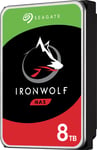 Seagate IronWolf HDD - 8TB, 3.5", 7200RPM, 256MB