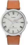 Timex Waterbury Mens Watch with Tan Leather Strap TW2V73600