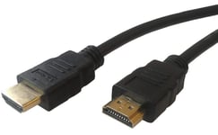 TAHA® 1.5M Gold HDMI to HDMI Lead Cable. HD Support. PS3, DVD, XBOX 360 Elite, HDTV, SkyHD, Virgin V+, Freesat HD, Freeview HD, 1080p - HDMI 1.4 3D Ethernet