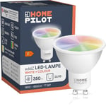 HOMEPILOT - Ampoule LED GU10 White and Colour addZ Ampoule RGBW polyvalente Compatible avec la norme Zigbee Contrôlable via une application et des commandes vocales.