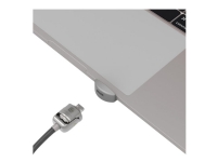 Compulocks Ledge Lock Adaptor for MacBook Pro 13 M1 & M2 with Keyed Cable Lock - Adapter för säkerhetslåsurtag - med kabellås med tangenter - för Apple MacBook Pro 13.3 in (M1, M2)