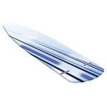 Leifheit Air Active Medium Padded Ironing Board Cover, Replacement Ironing Board Covers 118 x 38 cm - Blue Flow, Air Active Replacement Cover