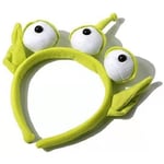 Toy Story Alien Grön Huvudband Ögonboll Monster Plysch Klädaccessoar Cosplay
