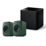 KEF LSX 2 LT + KUBE 8 MIE Stereoanläggning till TV - 3 års medlemsgaranti på HiFi