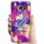 Samsung Galaxy S7 edge TPU Mobilskal Unicorn Enhörning
