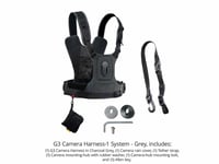 Cotton Carrier CCS G3 Harness-1, Hiilen harmaa