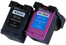 901 Bläckpatron MultiPack svart/färg för HP