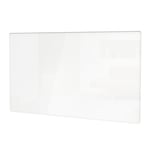 DIMPLEX Panelovn Front Dimplex Clip On Glass Hvit 44X67Cm