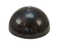 Half Mirror Ball 40cm black motorized
