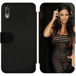 Sony Xperia L3 Wallet Slim Case Kim Kardashian