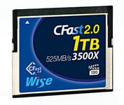 Wise CFast 2.0 Card 3500x 512GB blue