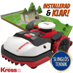 Kress KR160E RTK 600 m² Robotgräsklippare - Installerad & Klar!