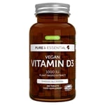Igennus Pure & Essential Vegan Vitamin D3 1000 IU - 365 Tablets -