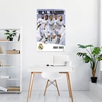 Grupo Erik - Poster Real Madrid Groupe 2022/2023 - Deco Maison, Decoration Murale, Affiche Décorative