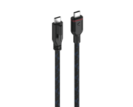 Unisynk Usb-c Cable For Pro Av Dock 2m Fabric Black