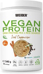 Weider Vegan Protein (540G) Iced Cappuccino Flavour. 23G Protein/Dose, Pea Isola